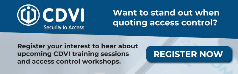 CDVI Access Control | Free Installer Training UK