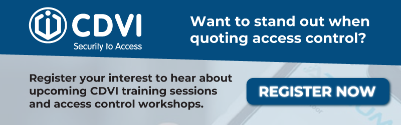 CDVI Access Control | Free Installer Training UK