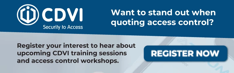 CDVI Access Control | Free Installer Training UK