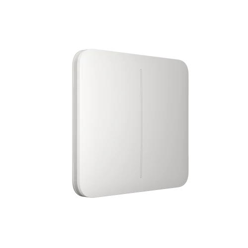 Ajax SoloButton LightSwitch (2-gang) White