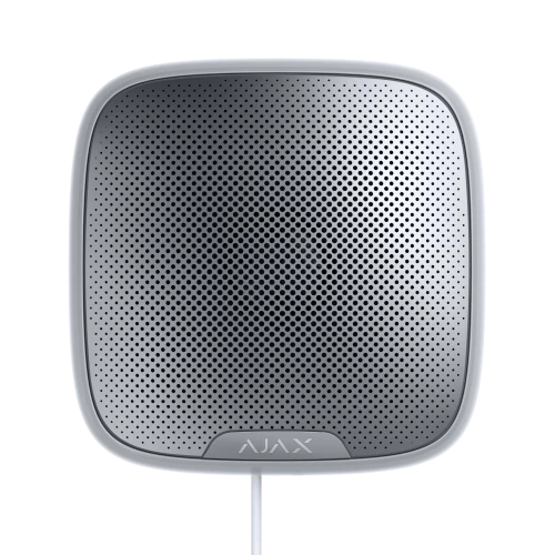 Ajax StreetSiren Fibra white
