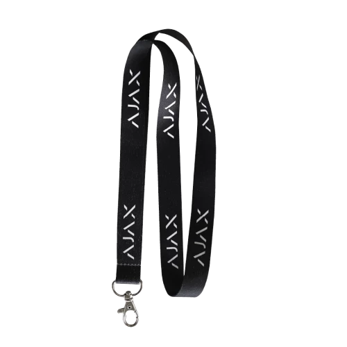 Ajax Lanyard - ACC-LANY - Black - 420 x 20