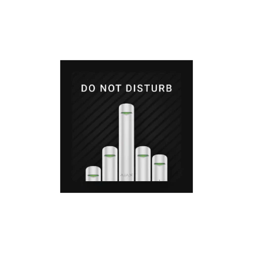 Ajax Sticker - Do Not Disturb - 50 x 50