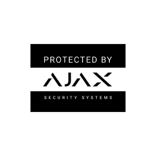 Ajax Sticker - Protect by Ajax - 60 x 40
