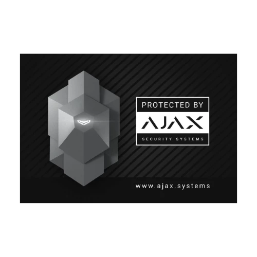 Ajax Branded Special Hub 150x100 Sticker