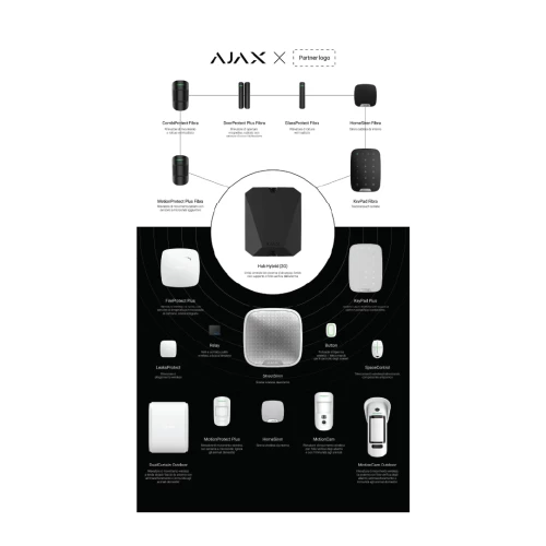 Ajax Wall Stand - JEFB-S2 - 928 x 1630