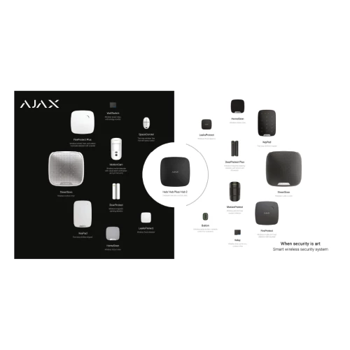 Ajax Wall Stand - JEWL-S3 - 1800 x 940 