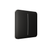 Ajax SoloButton LightSwitch (2-gang) Black