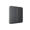 Ajax SoloButton LightSwitch (2-gang) Graphite