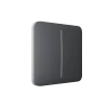 Ajax SoloButton LightSwitch (2-gang) Graphite