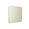 Ajax SoloButton LightSwitch (2-gang) Ivory