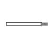 Night Sabre Blue & Red Strobe Alarm Anthracite