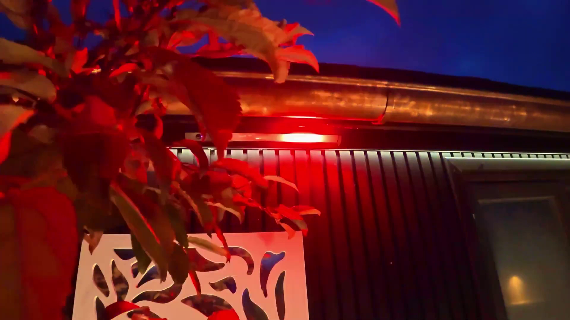 Night Sabre security lighting on the Mark Marshall installation