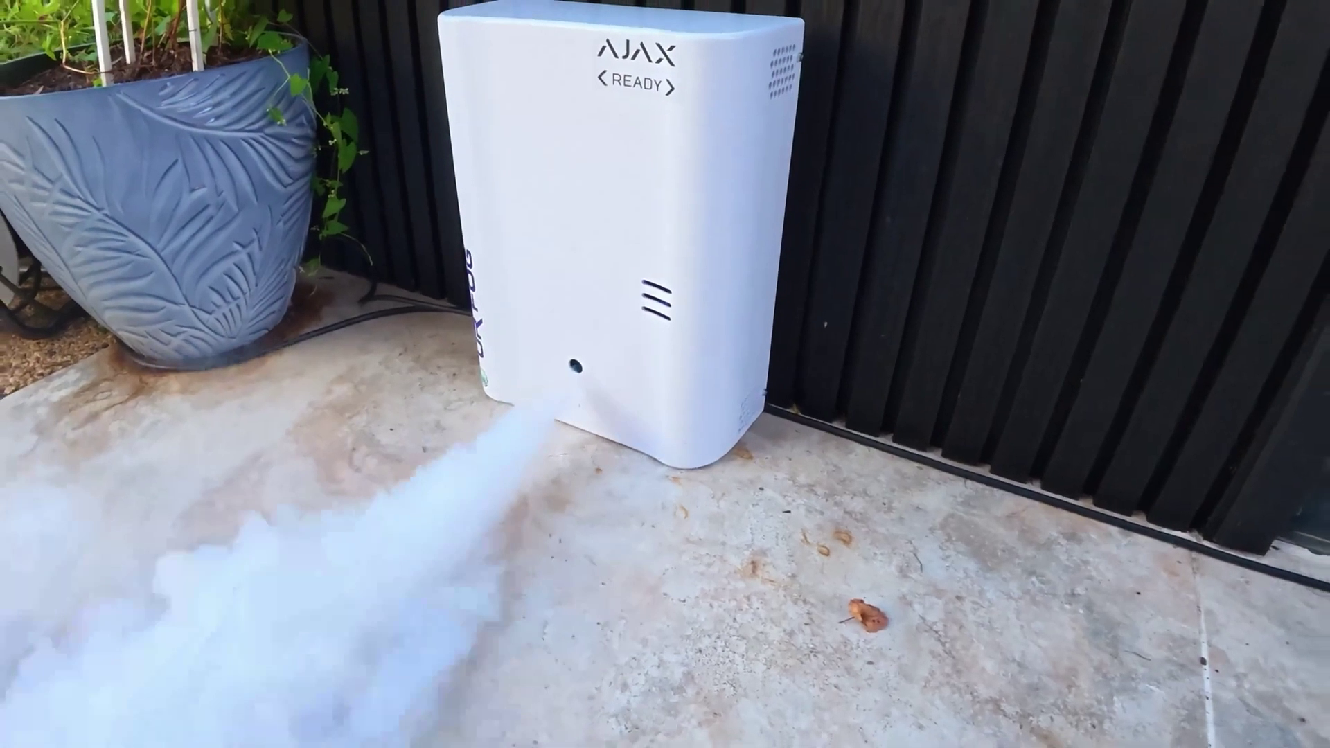 UR Fog installation protecting the Mark Marshall property