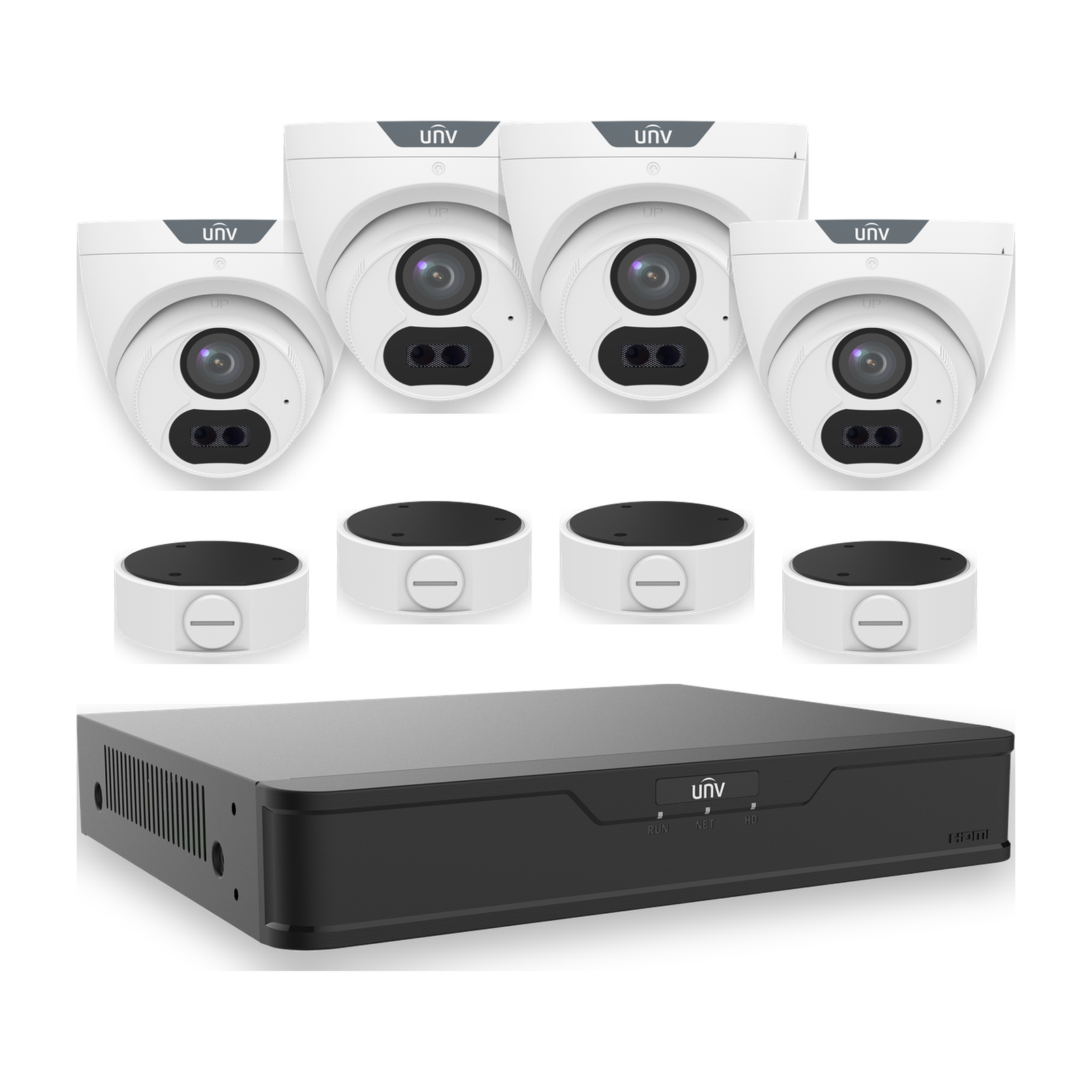 Analogue 8MP 4 Camera Kit White